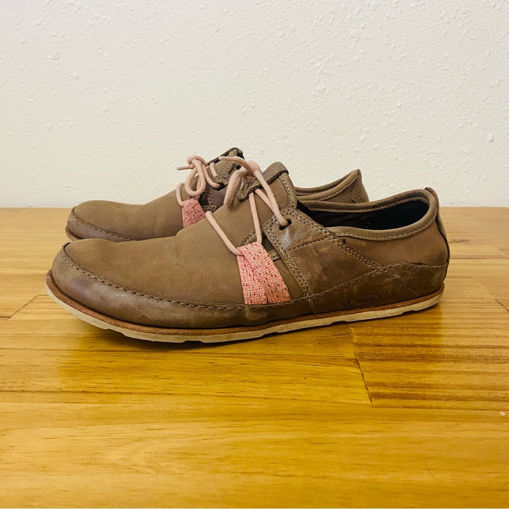 Chaco Caribou Brown and Pink Loafer Shoe - Picture 10 of 10